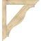 Ekena Millwork Funston Traditional Rough Sawn Bracket w/ Offset Brace, Douglas Fir, 6"W x 36"D x 40"H BKT0604X36X40FST01RDF - alternate 4